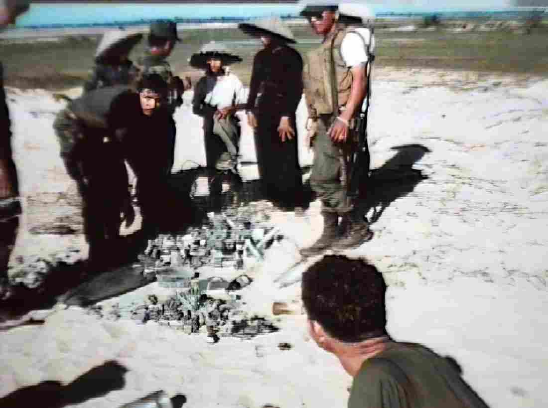 Vietnam contra 1 Military A4 Photo Print