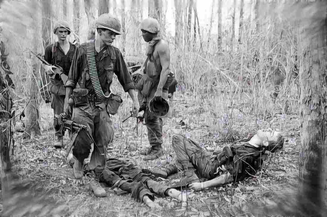 Vietnam fire5d Military A4 Photo Print
