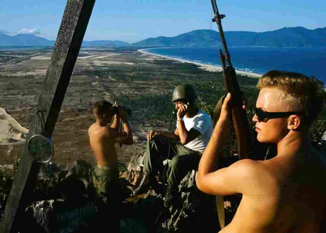 Vietnam fire6 Military A4 Photo Print