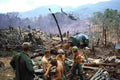 Vietnam fire6d Military A4 Photo Print