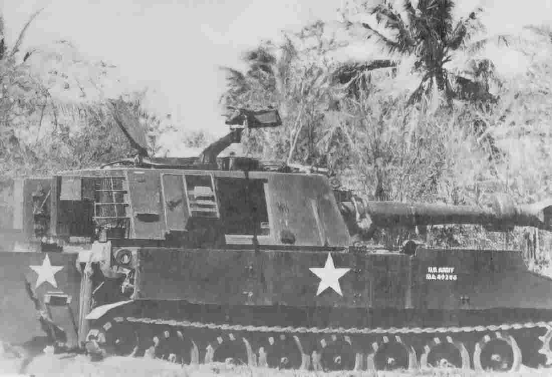 Vietnam m109 2 Military A4 Photo Print