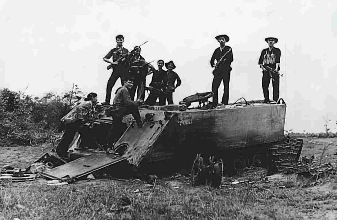 Vietnam ourtank Military A4 Photo Print