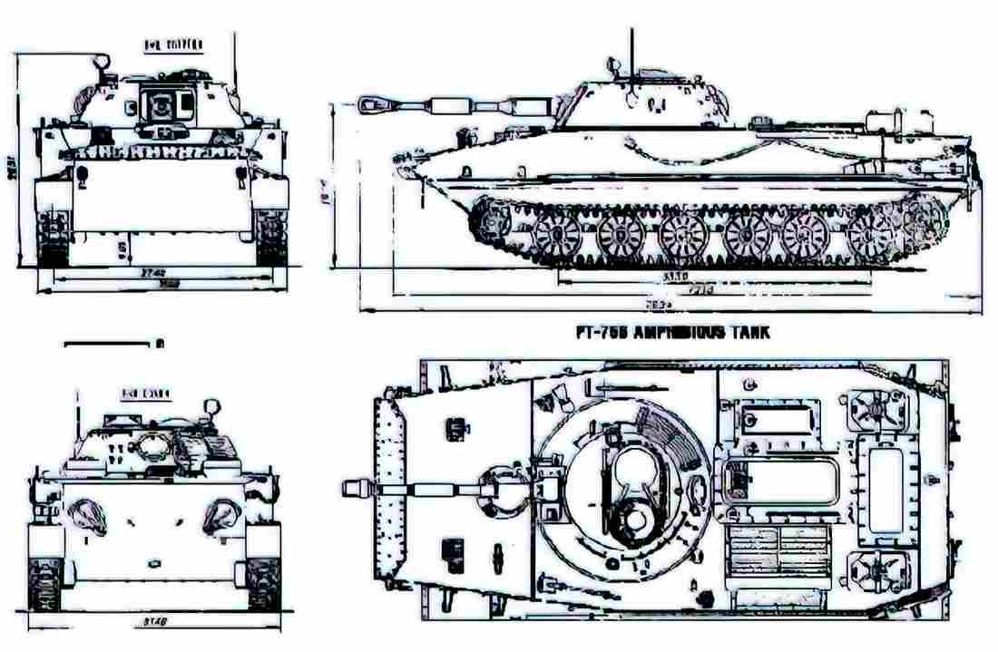 Vietnam pt76 1 Military A4 Photo Print