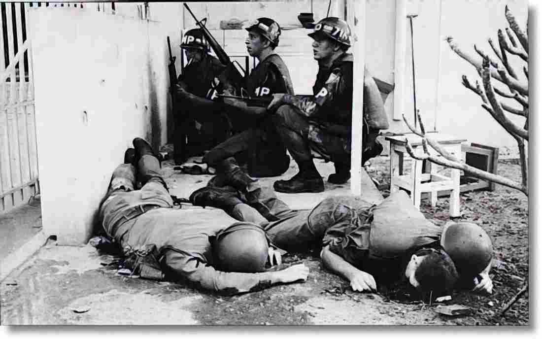 Vietnam saigonmp Military A4 Photo Print