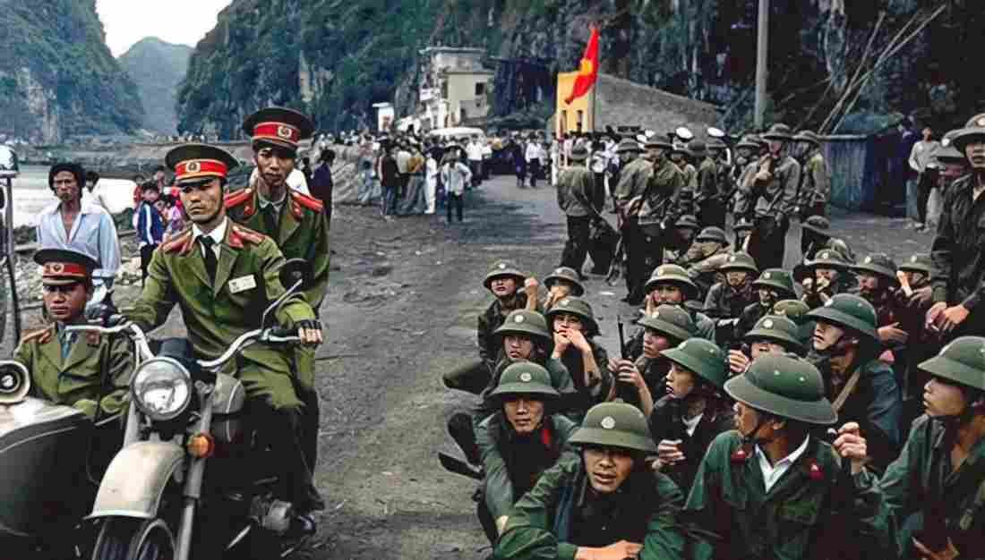 Vietnam troops Military A4 Photo Print