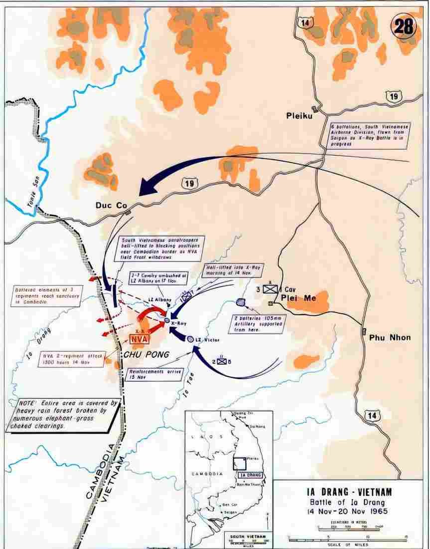 Vietnam vietnam war map 28 Military A4 Photo Print