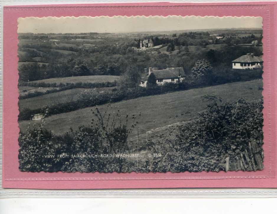 View From Faircrouch Road Wadhurst Sussex Vintage A4 Photo Print