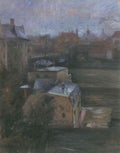View From The Studio In Munich Lovis Corinth Impressionism European A4 Photo Print