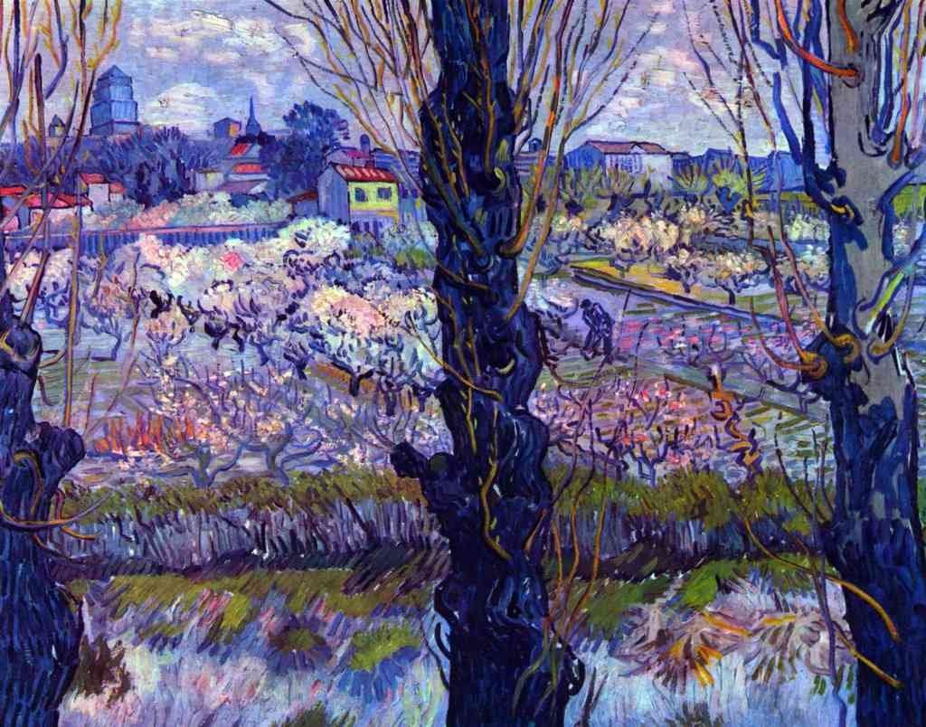 View Of Arles Van Gogh A4 Photo Print