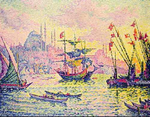 View Of Constantinople 1907 A4 Photo Print