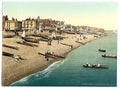 View from pier W Deal Vintage A4 Photo Print