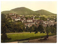 View from the Roman Chapel Baden Baden Baden Vintage A4 Photo Print
