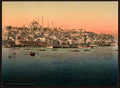 View from the bridge Constantinople Vintage A4 Photo Print
