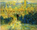 View from the veranda in Mezy by Morisot A4 Photo Print