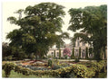 View in Herrenhausen grounds Hanover Vintage A4 Photo Print