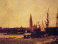 View of Antwerp A4 Photo Print