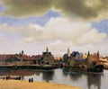 View of Delft by Vermeer A4 Photo Print