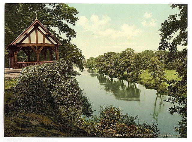 View on the Dee Chester Vintage A4 Photo Print