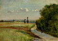 Vignon Victor Alfred Paul A Path In A Pastoral Landscape A4 Photo Print