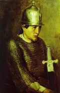 Viktor Vasnetsov a knight 1883 Art A4 Photo Print