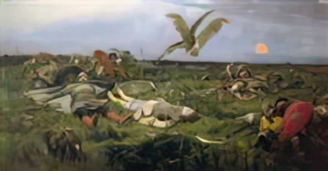 Viktor Vasnetsov after prince igor s battle with the polovtsy 1880 Art A4 Photo Print