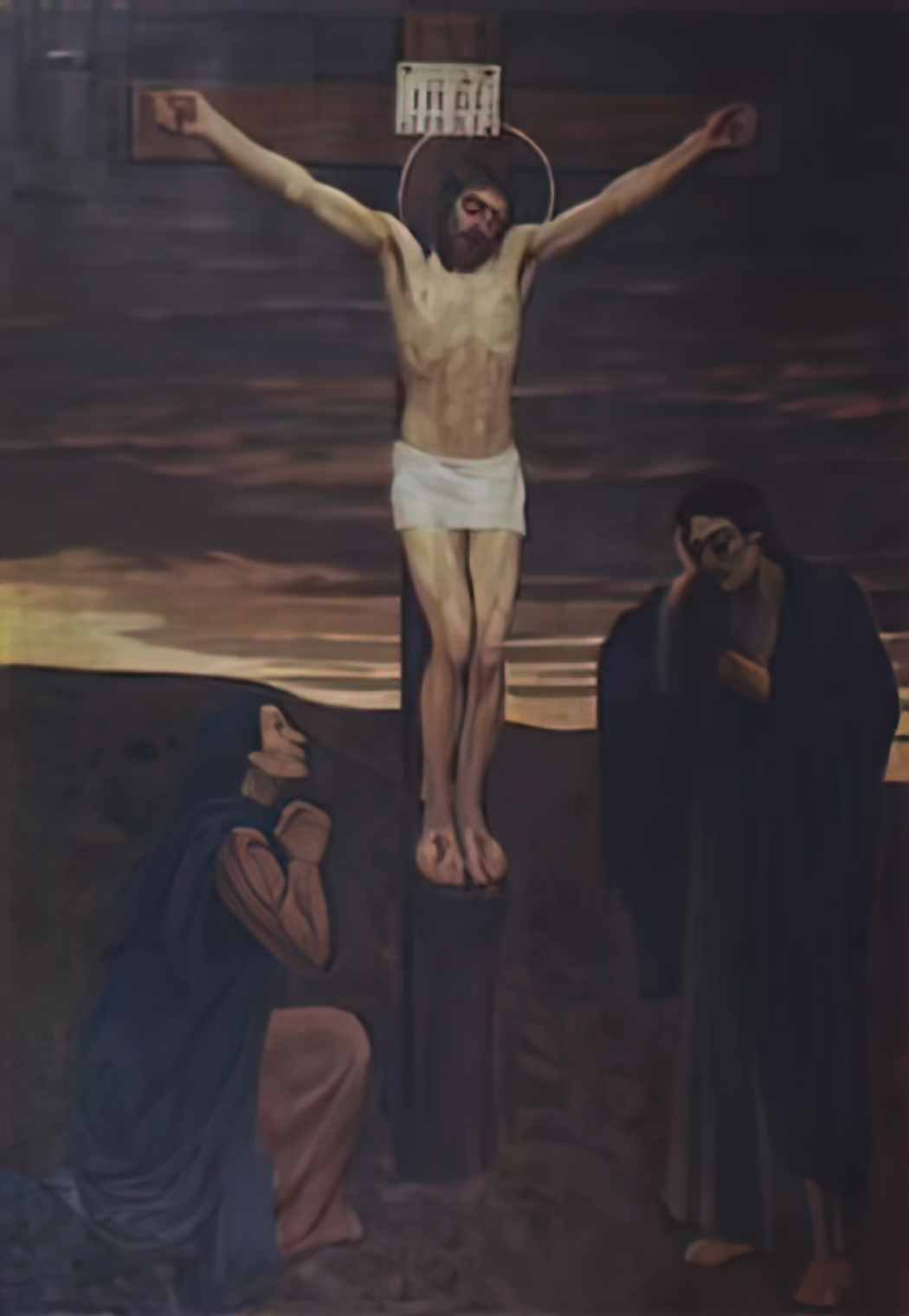 Viktor Vasnetsov crucifixion 1902 Art A4 Photo Print