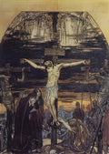 Viktor Vasnetsov crucifixion 1904 Art A4 Photo Print
