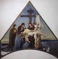 Viktor Vasnetsov deposition 1901 Art A4 Photo Print