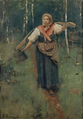 Viktor Vasnetsov for water 1880 Art A4 Photo Print