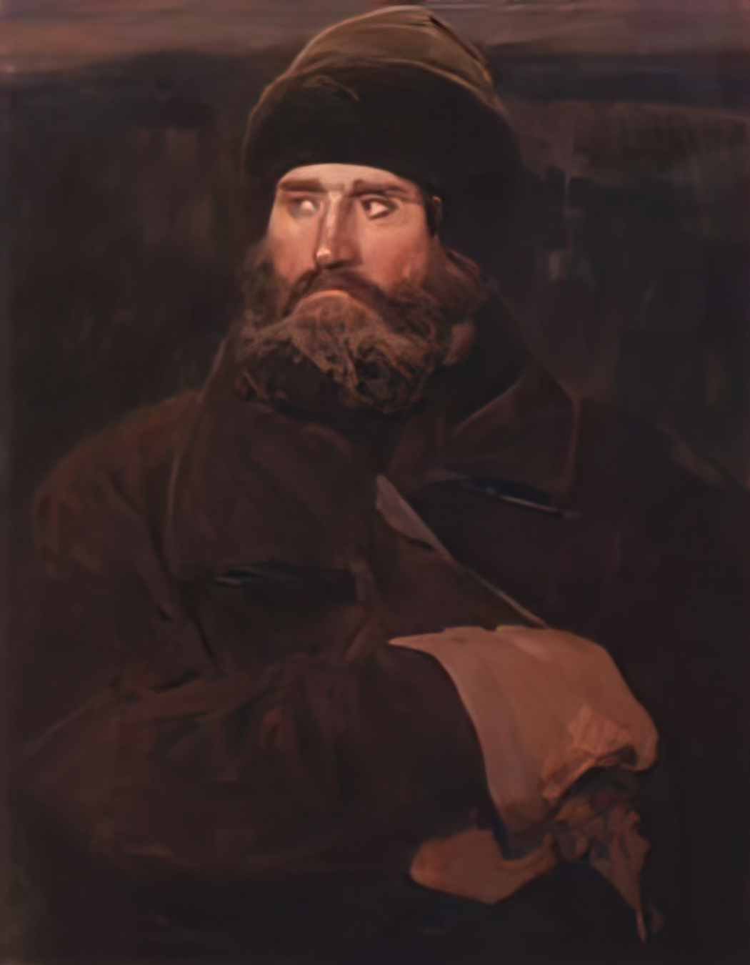Viktor Vasnetsov ivan petrov a peasant from vladimir province 1883 Art A4 Photo Print