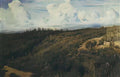 Viktor Vasnetsov landscape under abramtzevo 1881 Art A4 Photo Print