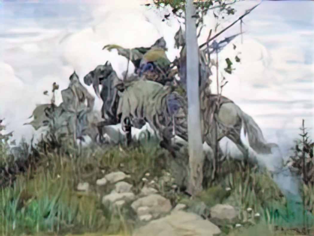 Viktor Vasnetsov mounted knights 1896 Art A4 Photo Print