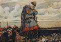 Viktor Vasnetsov oleg at his horse s remains 1899 Art A4 Photo Print