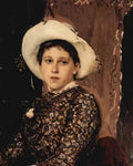 Viktor Vasnetsov portrait of tatjana a mamontowa 1884 Art A4 Photo Print