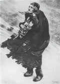 Viktor Vasnetsov winter Art A4 Photo Print