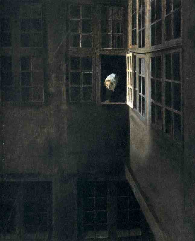Vilhelm Hammershoi 14 A4 Photo Print