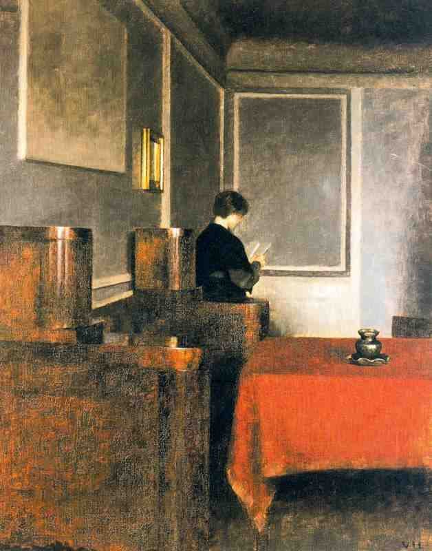 Vilhelm Hammershoi 15 A4 Photo Print