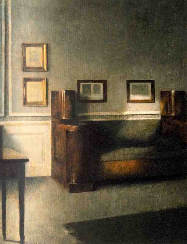 Vilhelm Hammershoi 16 A4 Photo Print