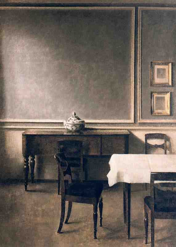 Vilhelm Hammershoi 31 A4 Photo Print