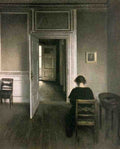 Vilhelm Hammershoi 38 A4 Photo Print
