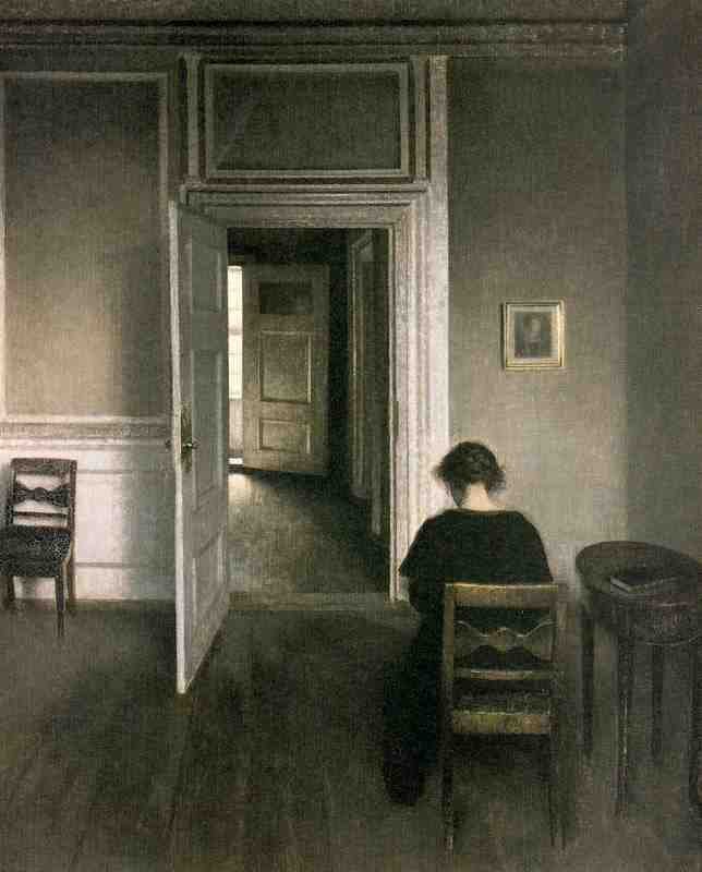 Vilhelm Hammershoi 38 A4 Photo Print