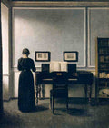 Vilhelm Hammershoi 5 A4 Photo Print
