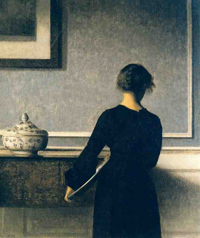 Vilhelm Hammershoi 56 A4 Photo Print