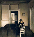 Vilhelm Hammershoi 9 A4 Photo Print