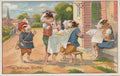 Village Barber Guinea Pig barber advert A4 Photo Print
