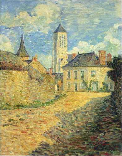 Village Of Champigne 1893 A4 Photo Print