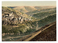 Village of Siloam Jerusalem Vintage A4 Photo Print