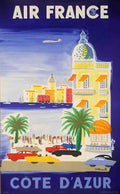 VillemotAFCoteDazur Vintage Advert A4 Photo Print