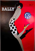 VillemotBallyRed Advert A4 Photo Print