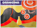 VillemotOranHorz Advert A4 Photo Print
